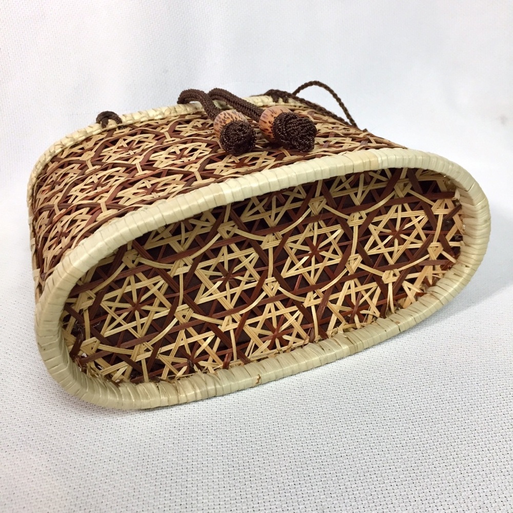 The Sak Wicker Zuzu Small Satchel Purse View 4